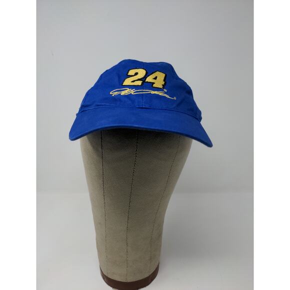NASCAR William Byron #24 Strapback Hat Blue Embroidered Spell Out OSFM - Picture 2 of 11
